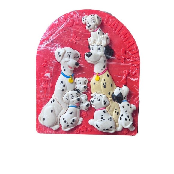 Vintage 1993 Disney 101 Dalmatians 3D Puzzle – Perdita & Pongo Mattel Dogs - Picture 1 of 5